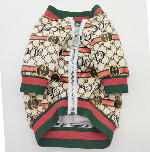 GG Monogram Print Edgy Jacket