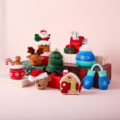Santa Snuffle Dog Toy