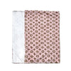 Soft Blanket With Brown Layered Print