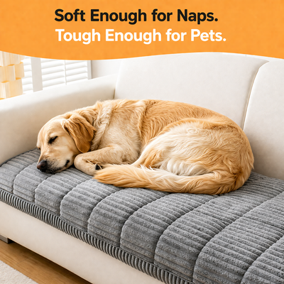 CozyDogo™ Plush Pet Couch Cover