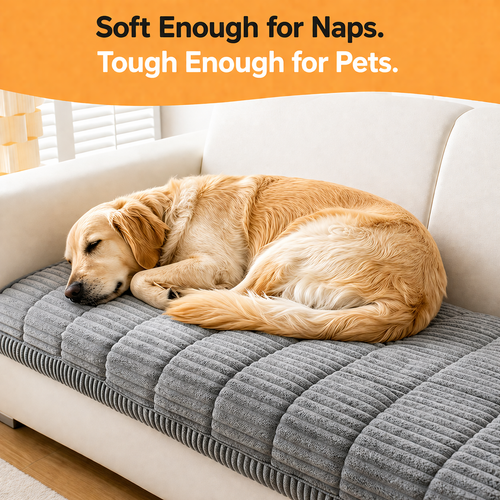 CozyDogo™ Plush Pet Couch Cover