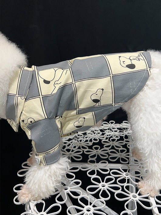 Pet Dog Lit Clothes