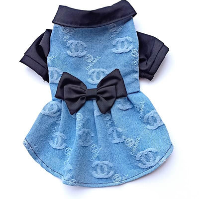 Designer Small Dog Vibrant Dresses