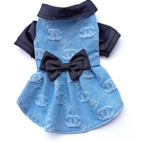 Designer Small Dog Vibrant Dresses