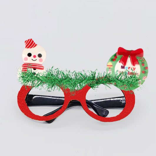 Chirtsmas Decorative Doggo Party Rawcut Sunglasses