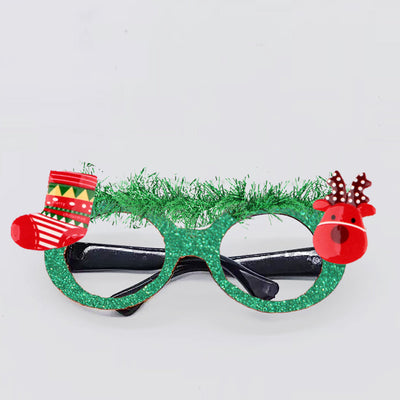 Chirtsmas Decorative Doggo Party Rawcut Sunglasses