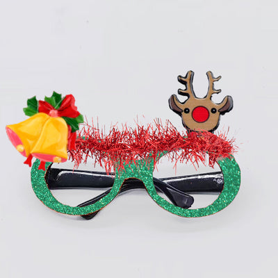 Chirtsmas Decorative Doggo Party Rawcut Sunglasses