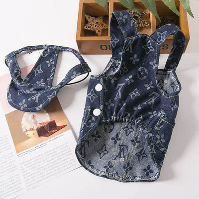 Fancy Designer Dog Clothes With Cap