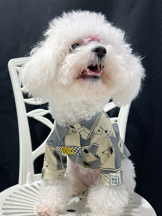 Pet Dog Lit Clothes