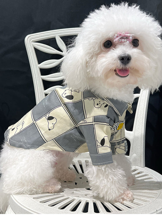 Pet Dog Lit Clothes