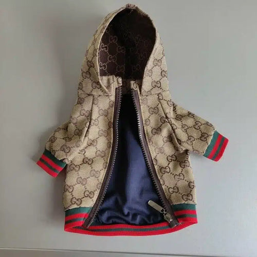 GG Fashionable Doggo Hooded Throwie Jacket