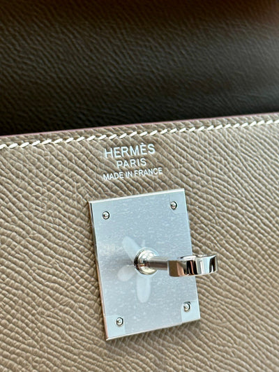 Kelly 28 Etoupe Luxury Bag