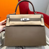 Kelly 28 Etoupe Luxury Bag