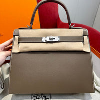 Kelly 28 Etoupe Luxury Bag