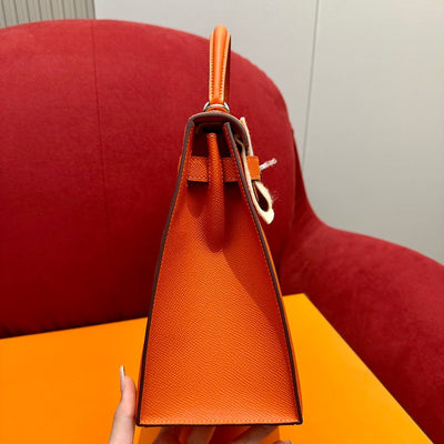Kelly 28 Orange Luxury Bag