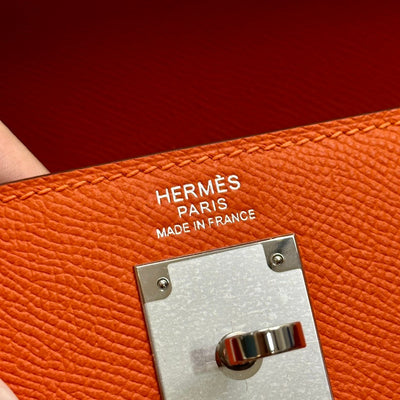 Kelly 28 Orange Luxury Bag