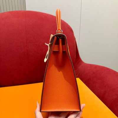 Kelly 28 Orange Luxury Bag