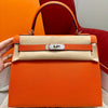 Kelly 28 Orange Luxury Bag