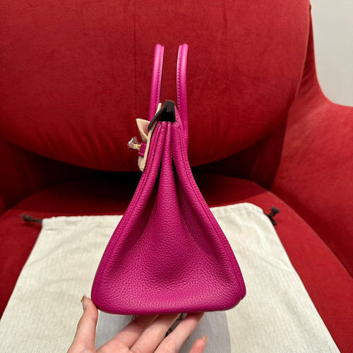 Birkin 25 Rose Purple Luxury Bag