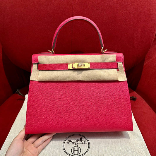 Kelly 28 Extreme Pink Luxury Bag