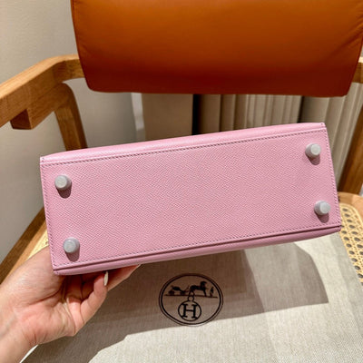 Kelly 25 Mauve Sylvestre Luxury Bag