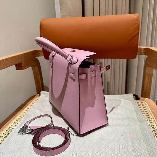 Kelly 25 Mauve Sylvestre Luxury Bag