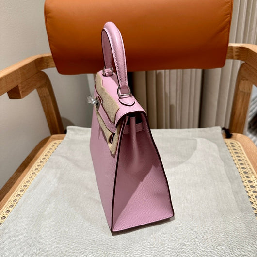Kelly 25 Mauve Sylvestre Luxury Bag