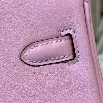Birkin 25 Mauve Luxury Bag