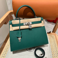 Kelly 28 Malacgite Luxury Bag