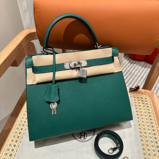 Kelly 28 Malacgite Luxury Bag