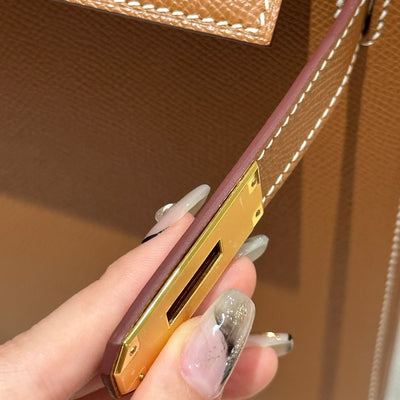 Kelly 28 Gold Luxury Bag