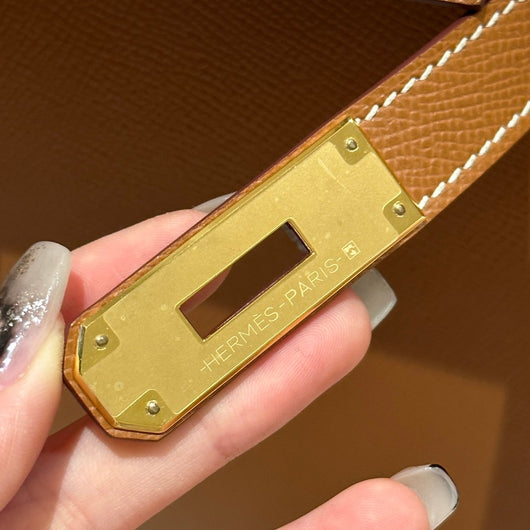 Kelly 28 Gold Luxury Bag