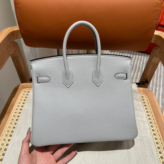 Birkin 25 Bleu Pale Luxury Bag