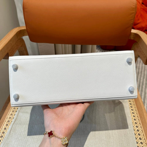 Kelly 28 Blanc Luxury Bag