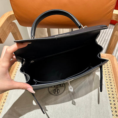 Kelly 28 Bleu Indigo Luxury Bag