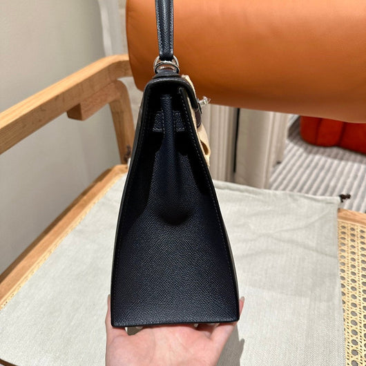 Kelly 28 Bleu Indigo Luxury Bag