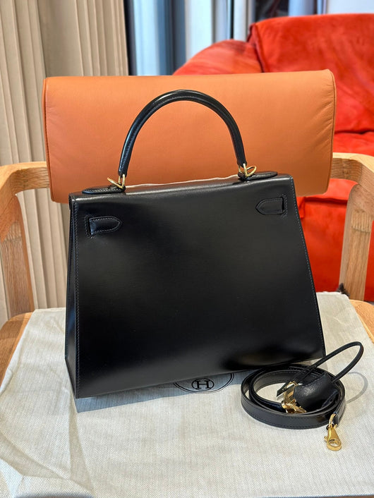 Kelly 28 Black Luxury Bag