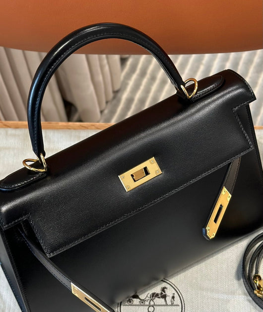 Kelly 28 Black Luxury Bag