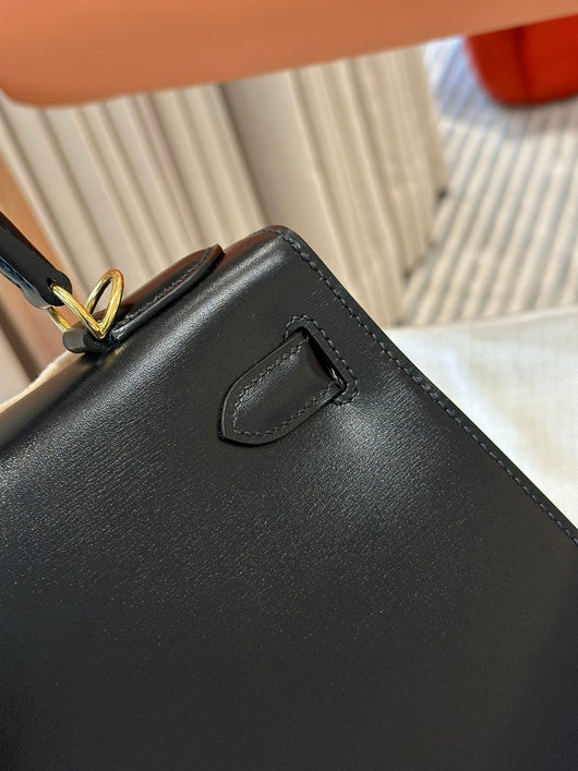 Kelly 28 Black Luxury Bag