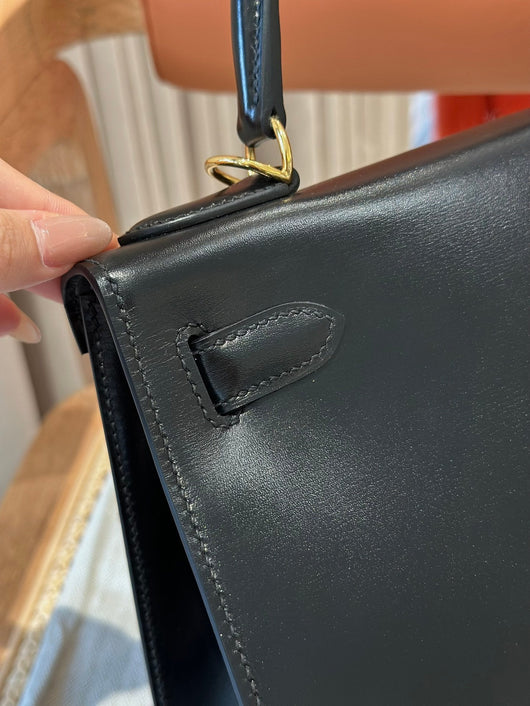Kelly 28 Black Luxury Bag