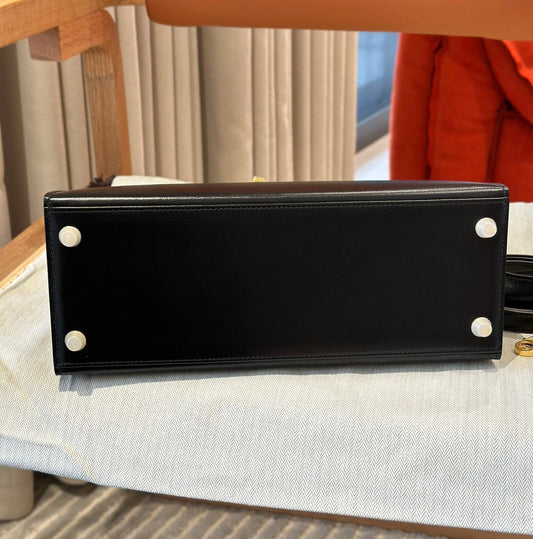 Kelly 28 Black Luxury Bag