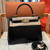 Kelly 28 Black Luxury Bag