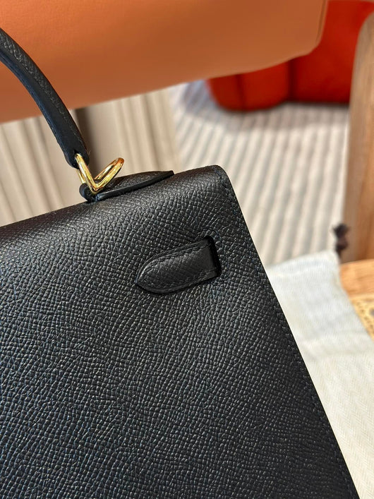 Kelly 28 Black Luxury Bag