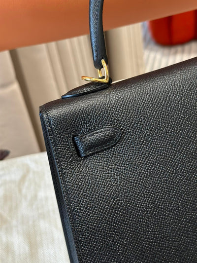 Kelly 28 Black Luxury Bag