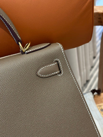 Kelly 28 Etoupe Luxury Bag