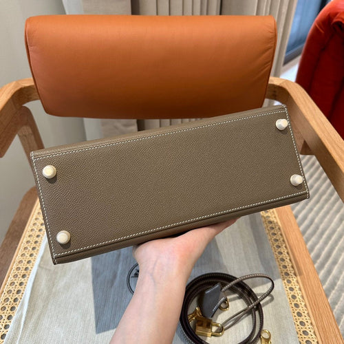 Kelly 28 Etoupe Luxury Bag