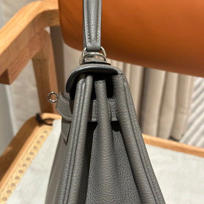 Kelly 28 Gris Meyer Luxury Bag