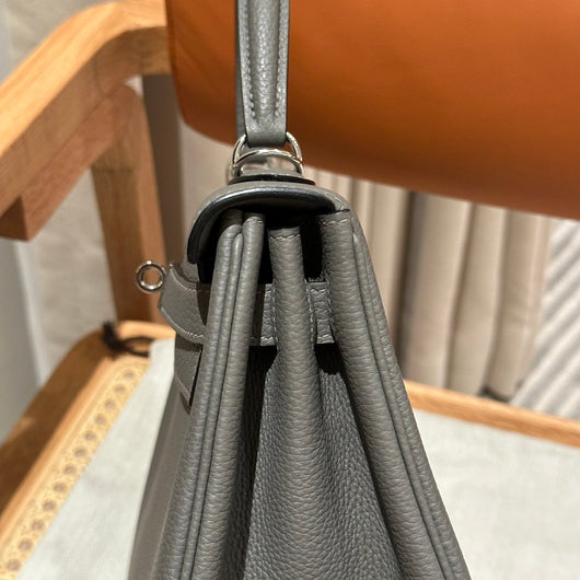 Kelly 28 Gris Meyer Luxury Bag