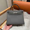 Kelly 28 Gris Meyer Luxury Bag