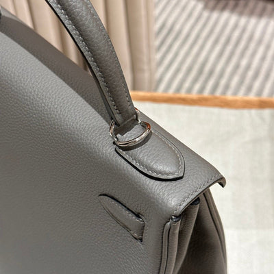 Kelly 28 Gris Meyer Luxury Bag